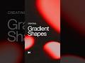 Easily Create Gradient Shapes  #logo #graphicdesignmagic #adobephotoshop #illustrator