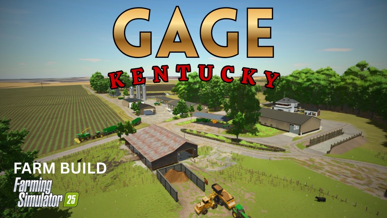 GAGE KENTUCKY | СЕЛЬСКОХОЗЯЙСТВЕННАЯ ПОСТРОЙКА | FS 25