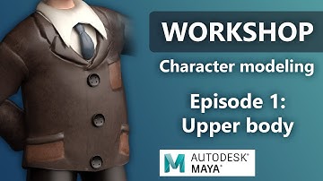 Character Modeling in Autodesk Maya - Episode 01 UpperBody
