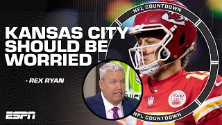 If I am Kansas City, I am really worried- Rex Ryan on Mahomes' injury 😳 | NFL Countdown