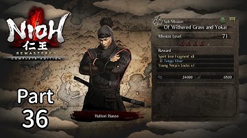 NIOH REMASTERED [PS5] - 100% Walkthrough - Sub Mission: Of Withered Grass and Yokai