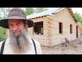 Hey MOM I told Gary this would happen! day 37 Log Home Build