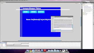 Coding (Actionscript)- Building A Flash Website