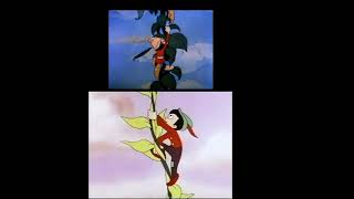 Jack and the Beanstalk (1933) Beanstalk Jack (1946) side-by-side comparison