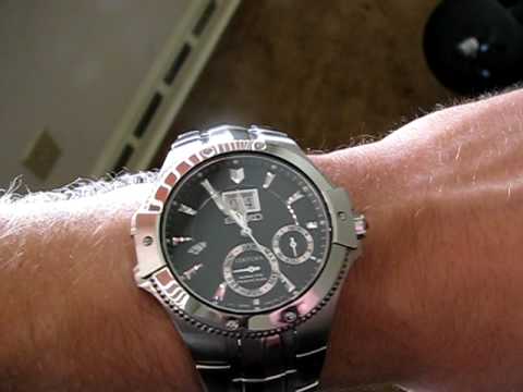 My Seiko Coutura Kinetic Perpetual Auto Relay - YouTube