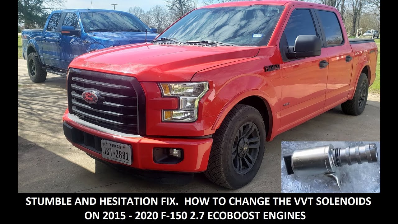 STUMBLE AND HESITATION FIX. HOW TO CHANGE THE VVT SOLENOIDS ON 2015