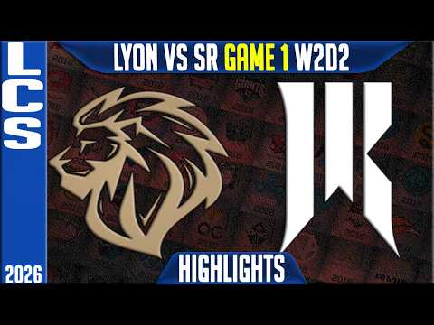 LYON vs SR Highlights Game 1 | LCS Summer 2026 W2D2 | LYON vs Shopify Rebellion G1