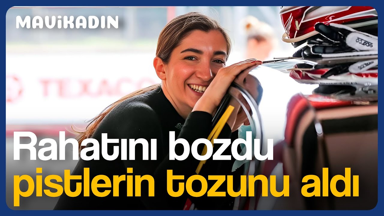 Masadan Kalktı Gaza Bastı! Pistlerin Tozunu Attıran Seda Çakan'ın İlginç Hikayesi  - Mavi Kadın
