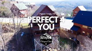 Cabin Tour: Perfect 4 You – 2 Bedroom Mountain Getaway Near Pigeon Forge, TN | Outrageous Cabins