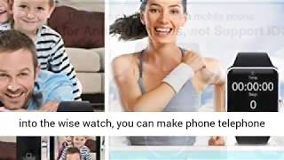 WJPILIS Smart Watch Touchscreen Bluetooth Smartwatch Wrist Watch Sports Fitness Tracker with SIM SD screenshot 3