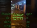 Monitoring genangan air di rt 40 42 kel Kemangagung