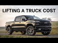 #shorts How Much Does It Cost To Lift a Truck?