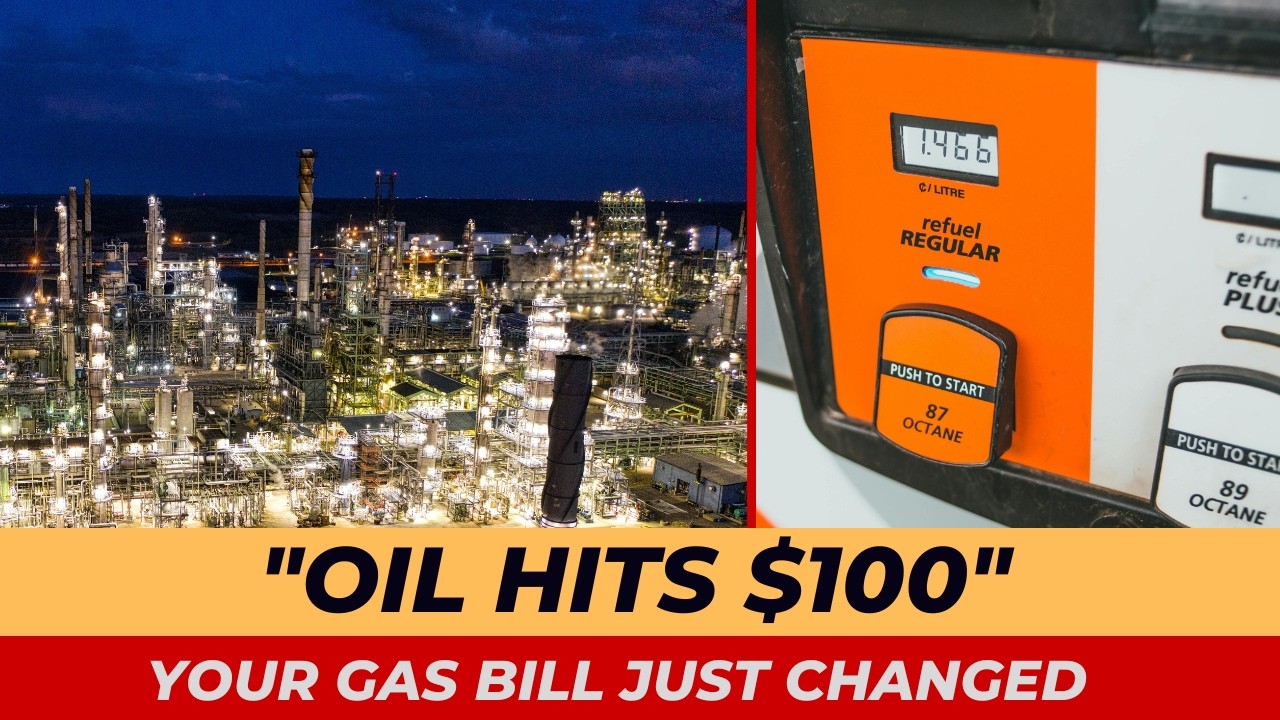 Crude Oil SURGES Past $100 — What It Means For YOUR Gas Bill Right Now