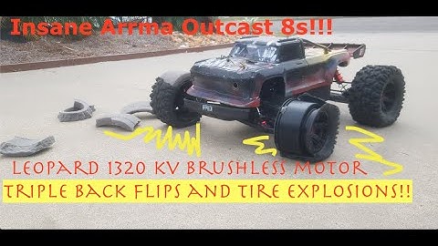 Insane Arrma Outcast 8s!!!