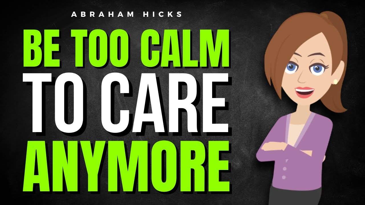 Будьте слишком спокойны, чтобы больше ни о чём беспокоиться ✅ Абрахам Хикс 2026