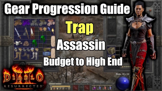 Diablo 2 Assassin Starter Trapsin Build Guide - PureDiablo