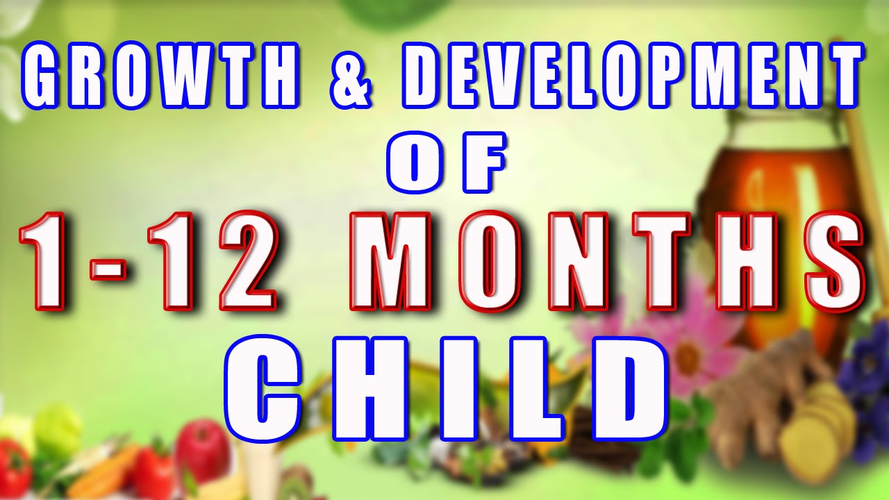 1-12 Month Baby Development