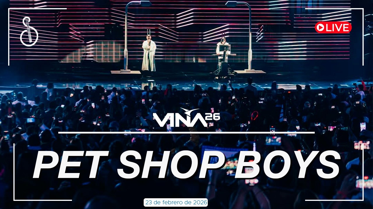 Pet Shop Boys @ Quinta Vergara | Festival de Viña del Mar