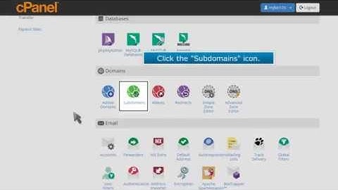 How to create a subdomain in cPanel
