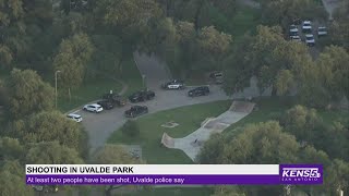 Police investigating after two minors were shot in Uvalde