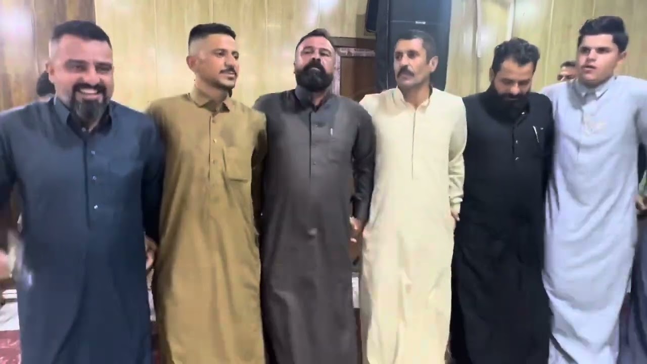 زواج قتيبة الحياني قاعة التعاون حي الشرطة الفنان سعيد الحسون والفنان عبد الجبوري