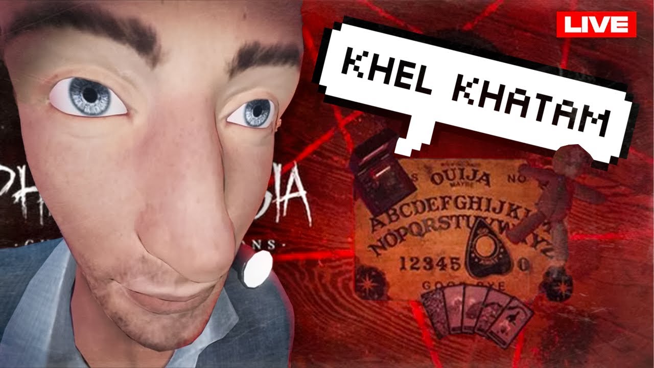 KHEL KHATAM 😱 Phasmophobia LIVE | Ghost Hunting Went WRONG..!!