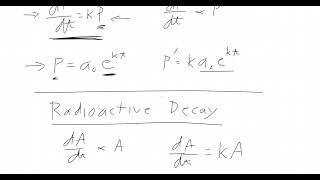 Math 261 - Section 1.3 - Differential Equations as Mathematical Models