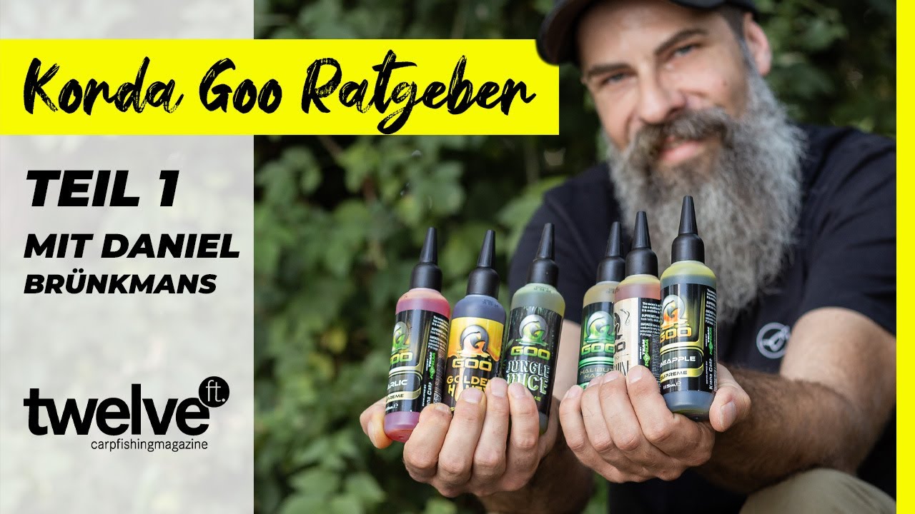 Korda Goo Ratgeber Teil 1 – Hookbaits Pimpen mit Daniel Brünkmans | Karpfenköder | Karpfenangeln