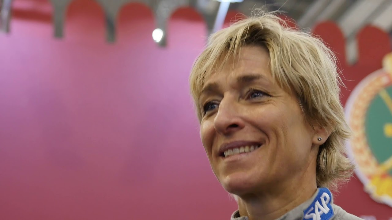 Racewood Eventing Simulator ridden by Ingrid Klimke at EQUITANA 2019