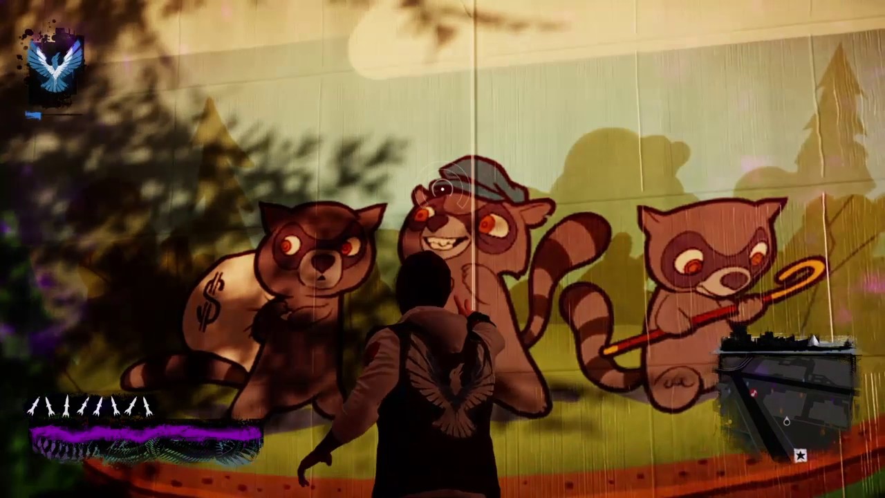All Sly Cooper Easters in Infamous Second Son