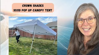 Effortless Shade: Crown Shades 10x10 Canopy #ad