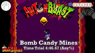 Time Trial 4:46.67 (Any%) | Bomb Candy Mines | ANTONBLAST screenshot 5