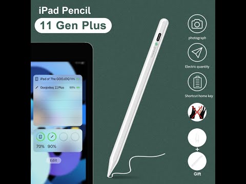 Стилус для планшета Apple iPad 2018 2021 Goojodoq 11 Gen Pro Magnetic