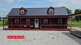 ONLY $79K FOR THIS BIG BERTHA 1.0 CABIN ?! AMISH BUILT MODULAR CABINS AND PREFAB HOMES
