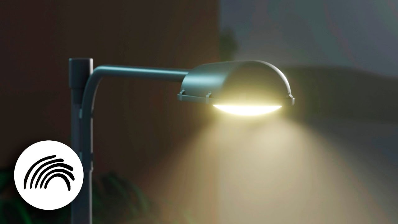 Quick street lamp model in Blender (SFH3 wip - ep.6)