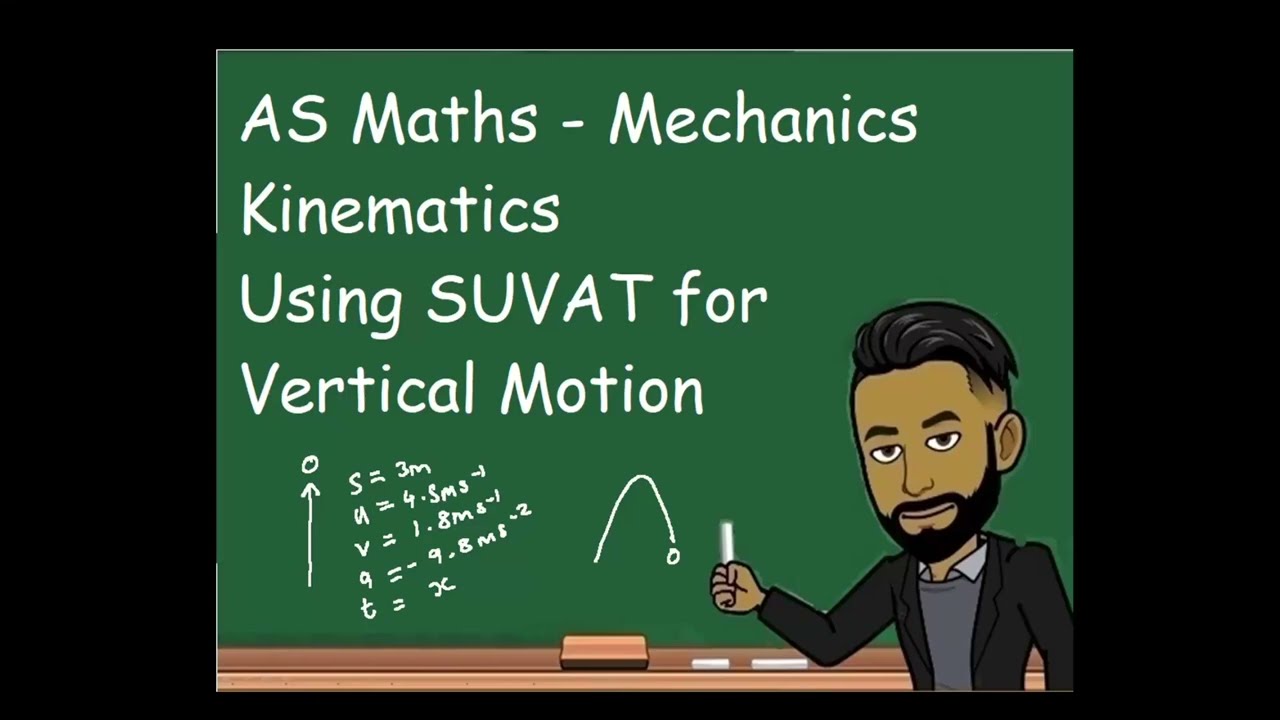 AS Maths - Mechanics:  SUVAT for Vertical Motion