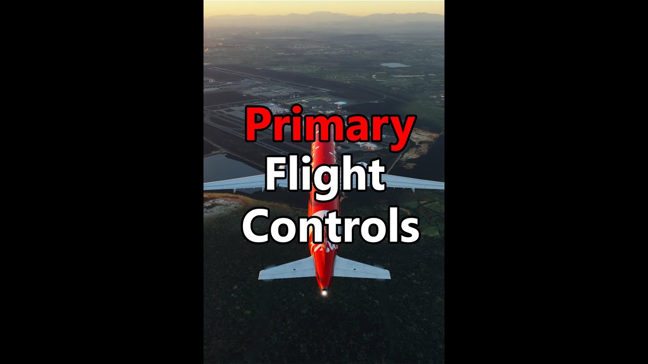 Aircraft Primary Flight Controls | Aileron, Elevator and Rudders Explained.
