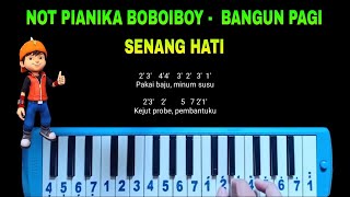 Not Pianika Boboiboy - Bangun Pagi Senang Hati Adudu