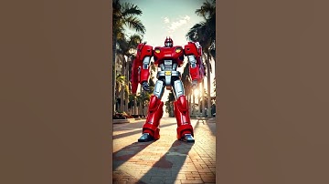 The car transforms into a robot P.13 #aisoul1507 #ai