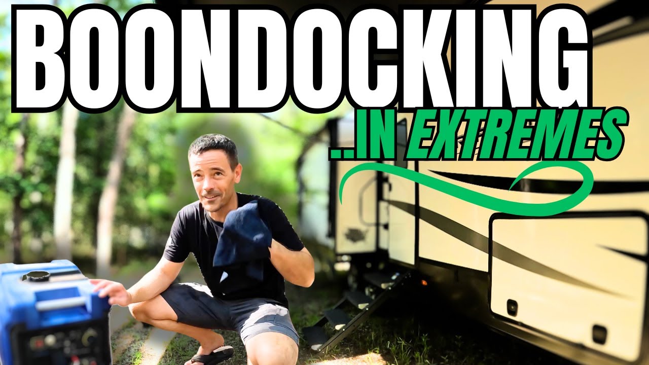 EXTREME HEAT!  HOW WE DID IT!  FULL TIME RV!