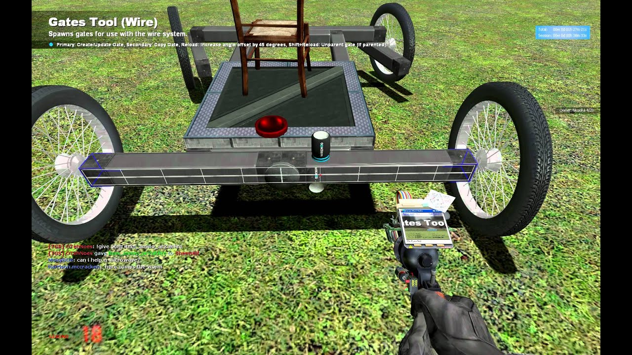 Garrys mod/ Wiremod bug? - YouTube