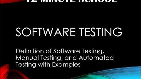 Software Testing | Manual Testing | Automated Testing #qa #automation #testing