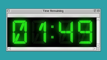 Free 5 min countdown. Independence day computer style. Ticking sound included
