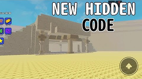 NEW HIDDEN CODE | CONTROL ARMY | ROBLOX | SHORT VID