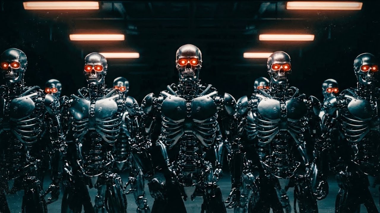 TERMINATOR T-800 — This Is How the Machines Are Mass-Produced in a Factory