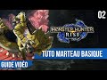 Guide Monster Hunter Rise - 02 : Tuto Marteau et Grand Izuchi