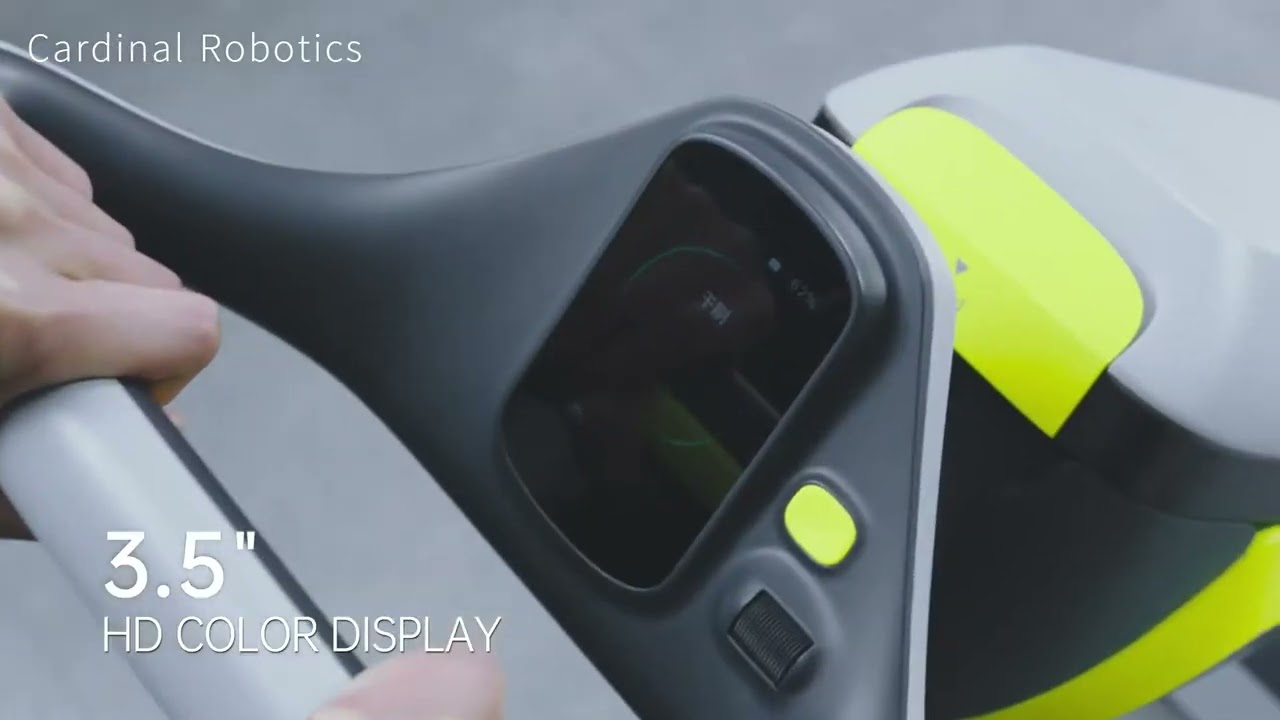 Manual scrubber and dryer SH1