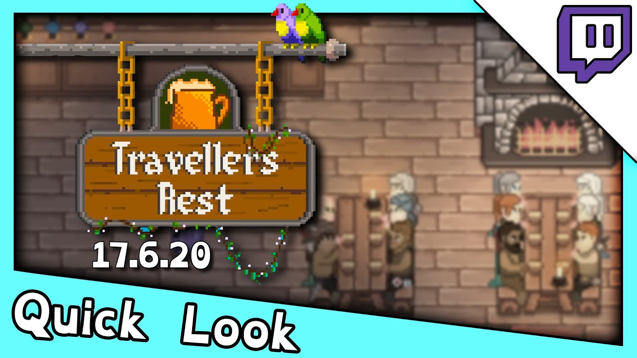 Yeti Streams Travellers Rest Tavern Management Game Gameplay Review Demo Available Youtube