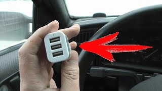 Не включай! Чудо Зарядка от прикуривателя USB для автомобиля