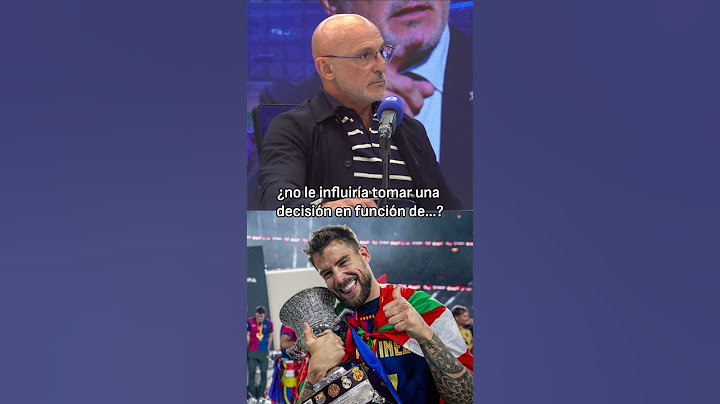 Luis de la Fuente no le cierra la puerta a Íñigo Martínez | El Partidazo de COPE